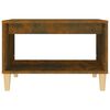 vidaXL Coffee Table Smoked Oak 60x50x40 cm Engineered Wood