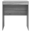 vidaXL Desk Grey Sonoma 70 x 50 x 76 cm
