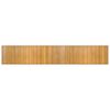 vidaXL Rug Rectangular Natural 60x400 cm Bamboo