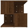 vidaXL Side Table Brown Oak 40x40x40 cm Engineered Wood