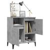 vidaXL Sideboard Concrete Grey 60x35x70 cm Engineered Wood