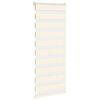 vidaXL Zebra Blind Marble Beige 55x100 cm Fabric Width 50.9 cm Polyester
