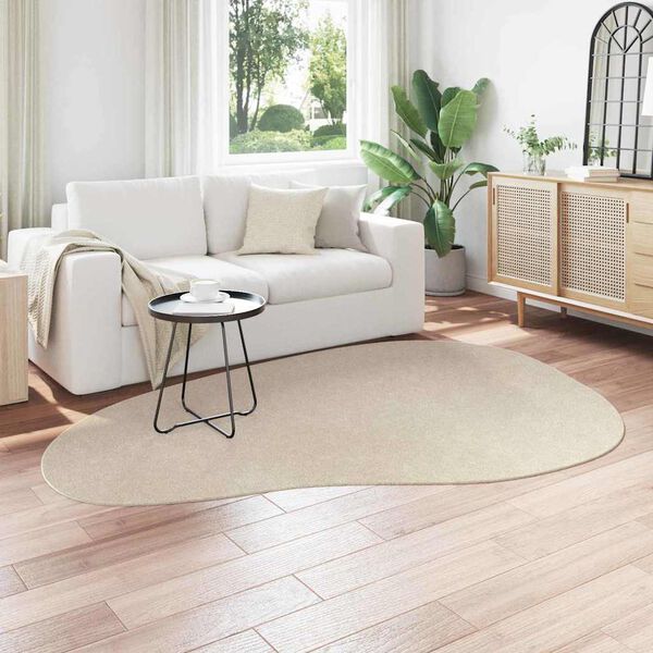 vidaXL Area Rugs HUARTE Beige 160 x 230 cm Polyester