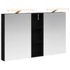 vidaXL Bathroom Cabinet Set 3 pcs 100 x 10.5 x 60.5 cm Engineered wood