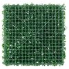vidaXL Artificial Shrub Leaf Fence 6 pcs Green 50x50 cm