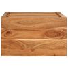 vidaXL Drawer Cabinet 55x33x75 cm Solid Wood Acacia