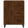 vidaXL Highboard Brown Oak 69.5x34x180 cm Engineered Wood