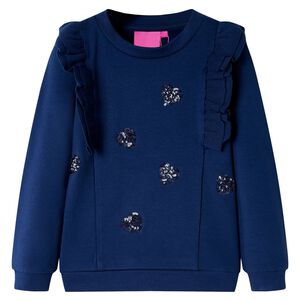 vidaXL Kids' Sweatshirt Navy 104