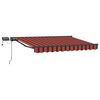 vidaXL Manual Awning Frame with LEDs 3.5 x 2 m
