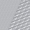 vidaXL Pool Cover Silver 210 cm PE