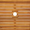 vidaXL Garden Table 160x85x75 cm Solid Acacia Wood