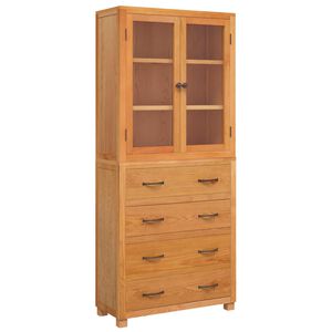 vidaXL Storage Furniture Set with Drawer Brown Engineered wood