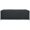 vidaXL Furniture Cover Plain Black 300 x 200 x 90 cm 600D