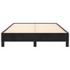 vidaXL Bed Frame without Mattress Black 120x190 cm Small Double Velvet