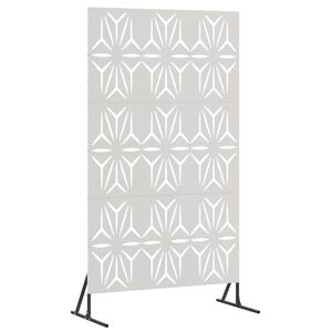 vidaXL Privacy Screen Grey 100 x 50 x 180 cm Steel