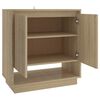 vidaXL Sideboard Sonoma Oak 70x41x75 cm Engineered Wood