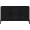 vidaXL Sideboard Black 100x36x60 cm Engineered Wood