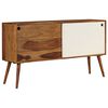 vidaXL Sideboard Solid Acacia Wood 118x30x66 cm