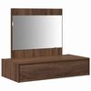 vidaXL Dressing Table Brown 83 x 40 x 70 cm Engineered Wood