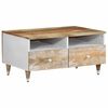 vidaXL Coffee Table 80x54x40 cm Solid Wood Mango