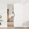 vidaXL Sliding Door White 78 x 211 cm Solid Pine Wood