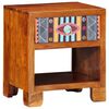 vidaXL Sideboard Multicolour 40 x 35 x 45 cm Solid acacia wood