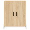 vidaXL Highboard Sonoma Oak 69.5x34x180 cm Engineered Wood