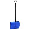 vidaXL Snow Shovel Blue 147 cm Metal