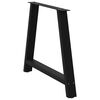 vidaXL Dining Table Legs A-Shaped 2 pcs Black&nbsp;90x(72-73) cm Steel