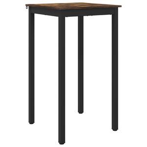 vidaXL Standing Bar Table Engineered Wood Square