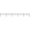 vidaXL Garden Fence | Steel | Sturdy | Rectangular | Modern