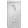 vidaXL Front Door White 108x208 cm