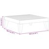 vidaXL Garden Table 68.5x68.5x24 cm Solid Acacia Wood