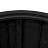 vidaXL 3-in-1 Garden Storage Box Black Polypropylene