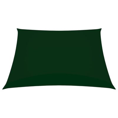vidaXL Sunshade Sail Oxford Fabric Rectangular 2x2.5 m Dark Green