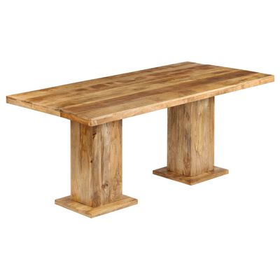 vidaXL Massive Dining Table Solid Mango Wood 178x90x77 cm