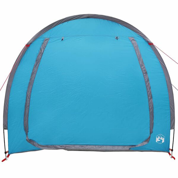 vidaXL Bike Storage Tent with Roof Blue 218 x 156 x 180 cm