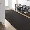 vidaXL Doormat Other Black 120 x 350 cm Polypropylene and vinyl