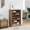 vidaXL Shoe Cabinet Artisan Oak 60x35x92 cm Engineered Wood