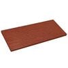 vidaXL Stepping Stone 6 pcs Red 60.5 x 25 x 2 cm Rubber