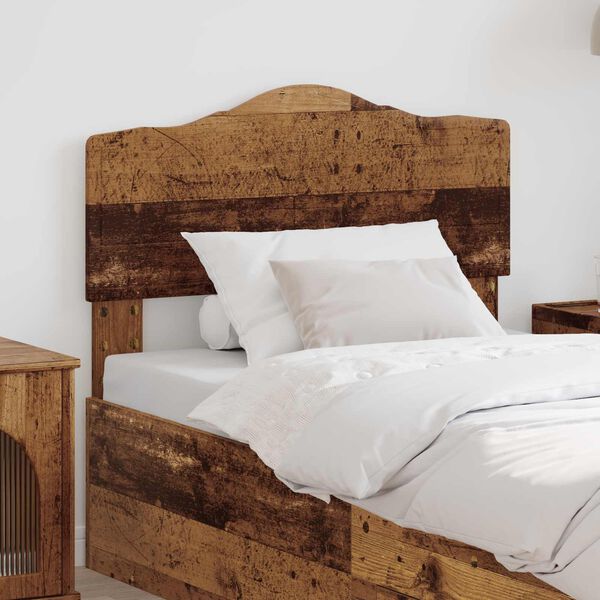 vidaXL Headboard Old Wood 75 cm Engineered wood