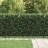 vidaXL Spike Arch Fence Black 200 x 150 cm Powder-Coated Steel