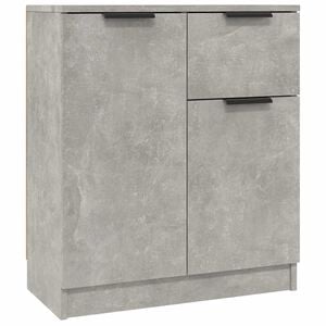 vidaXL Sideboard Concrete Grey 60x30x70 cm Engineered Wood