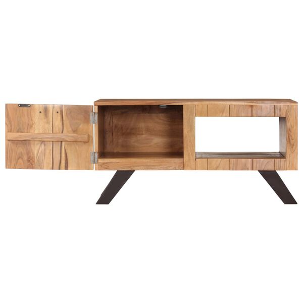 vidaXL Coffee Table 90x50x45 cm Solid Acacia Wood