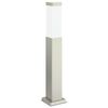 vidaXL Bollard Lights 3 pcs 50 cm Stainless Steel IP44