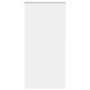 vidaXL Roller Blind Blackout White 95x230 cm Fabric Width 90.7 cm Polyester
