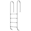 vidaXL Pool Ladder 54x38x184.5 cm 304 Stainless Steel