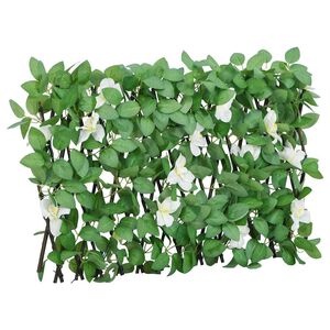 vidaXL Artificial Ivy Trellis Expandable Green 180x30 cm