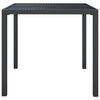 vidaXL Garden Table Anthracite 80x80x72 cm Steel