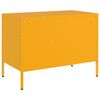 vidaXL TV Cabinet Mustard Yellow 68x39x50.5 cm Steel